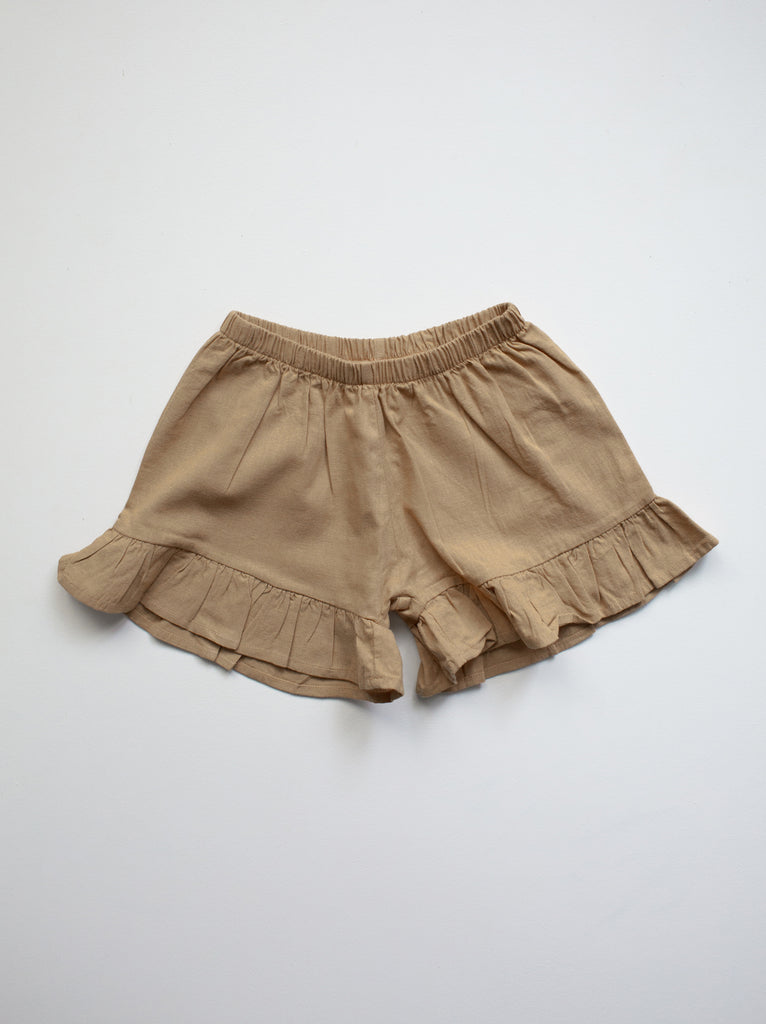 The Frill Linen Short