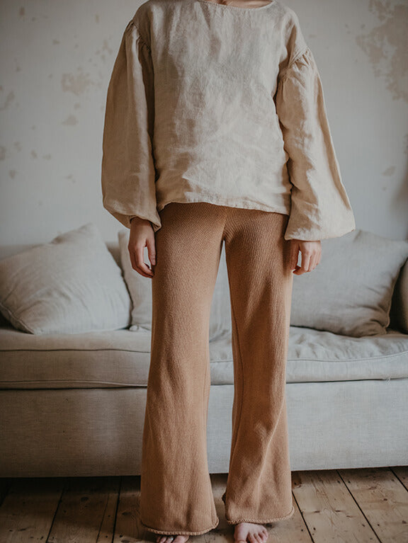 Outlet | The Wide Leg Knit Trouser - Women's