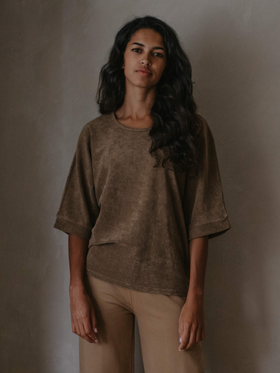 The Oversized Terry Top - Women's