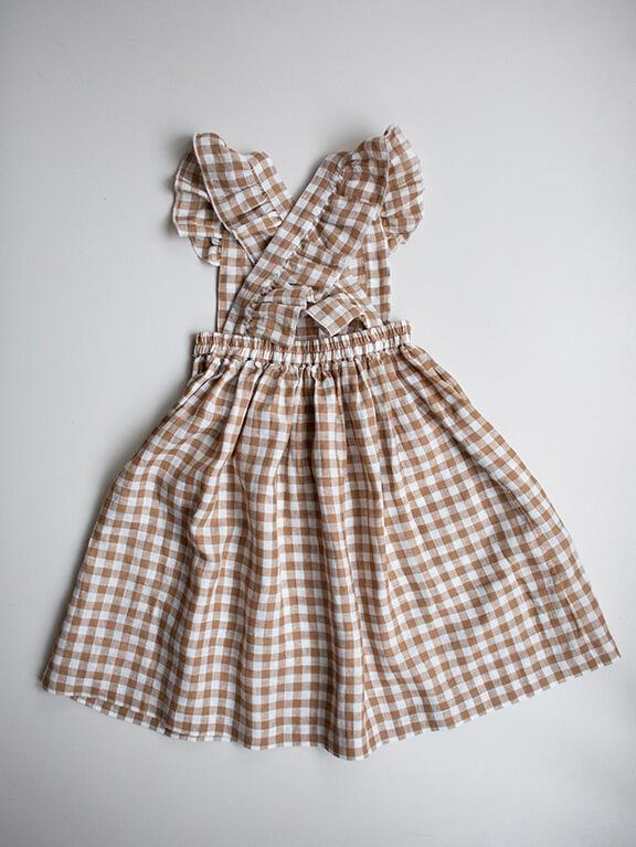 The Gingham Pinafore Dress