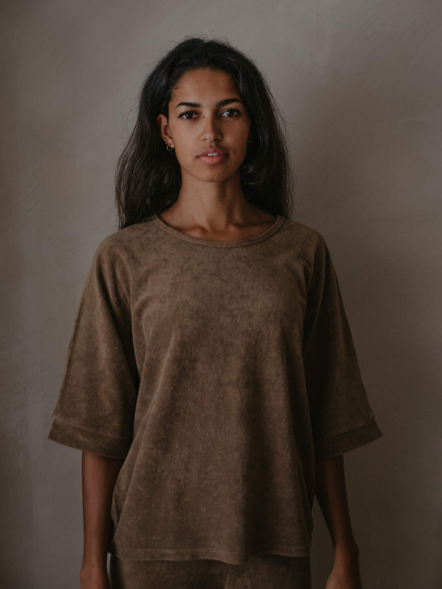 The Oversized Terry Top - Women's